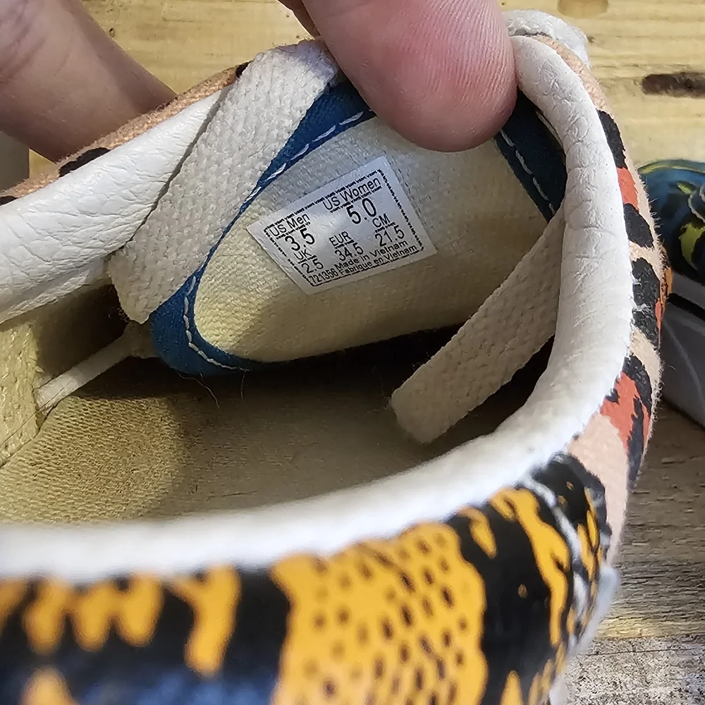 Vans Era Patchwork Leopard Snake shoes sz: M3.5 W5 - Picture 7 of 7